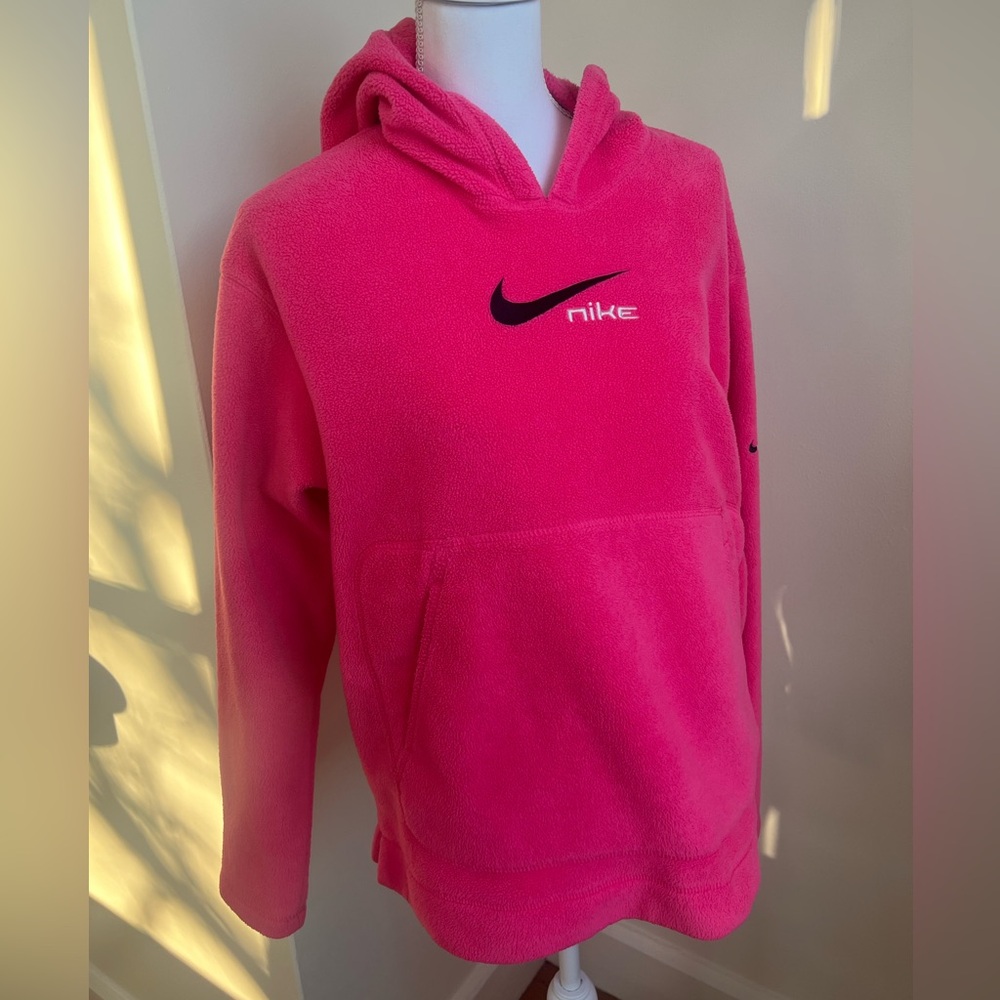 Nike Vibrant Pink Fleece Jacket
